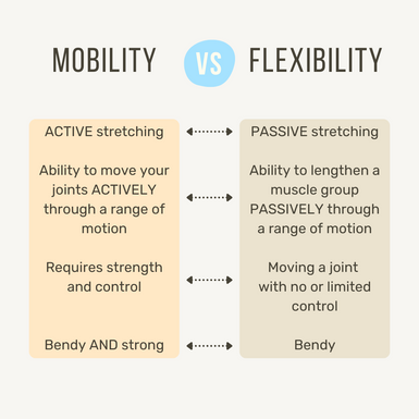 Flexibility vs Mobility